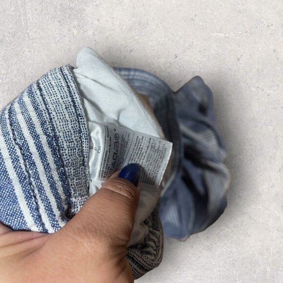 Old Navy‎ Linen Blend Pants Women's Small Pull On Casual Beach Summer Striped - Picture 10 of 12